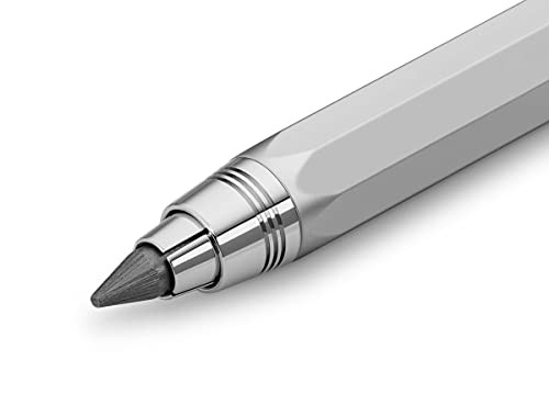Kaweco Satin Chrome Clutch Pencil 5B 10.5cm Robust Writing Instrument