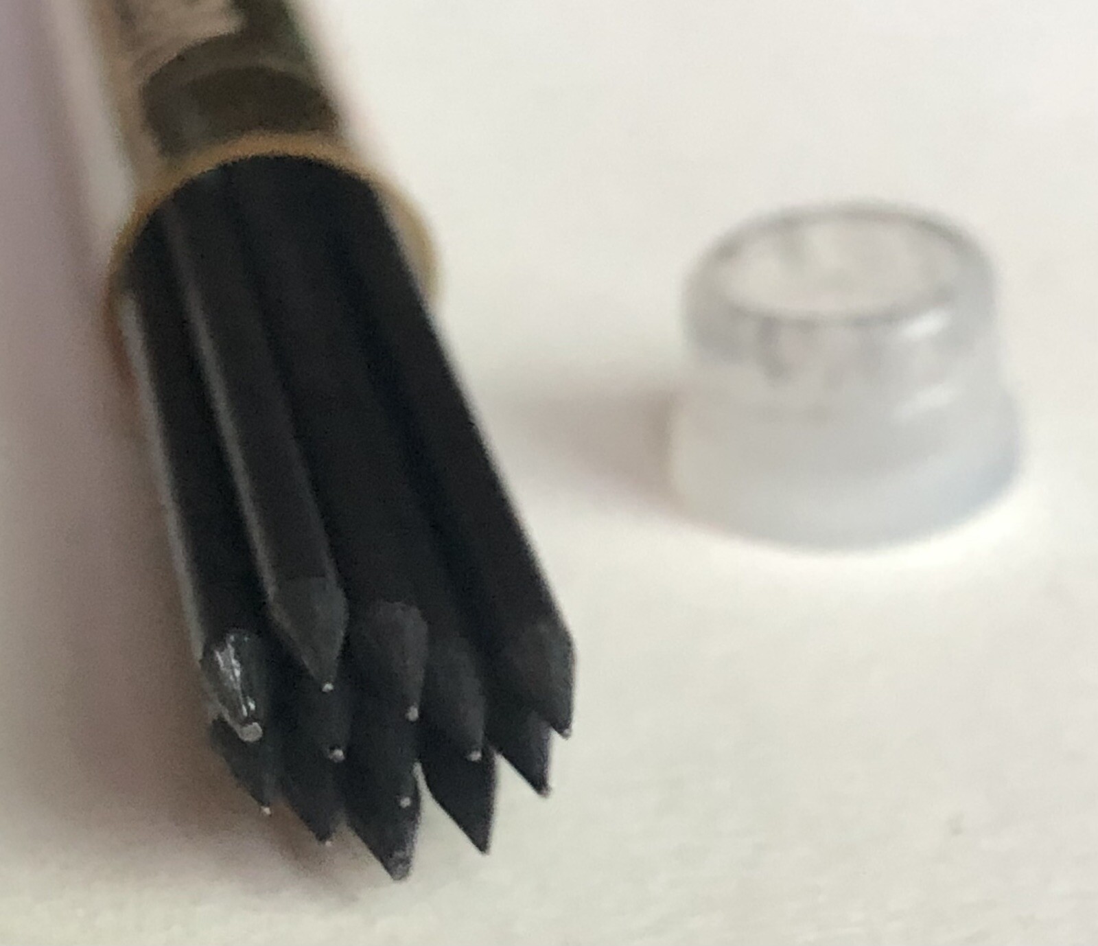 Vintage Faber Castell VENUS 3842 Drawing 2mm H Leads NOS Tube Of 12 NJ USA
