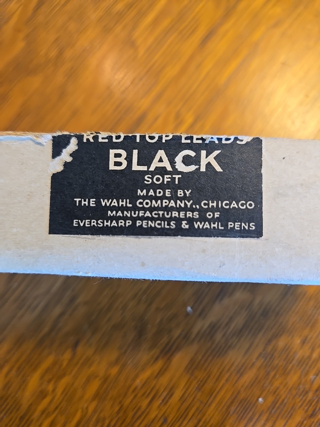 Vintage Wahl Eversharp “75” Black Soft Tubes In Box