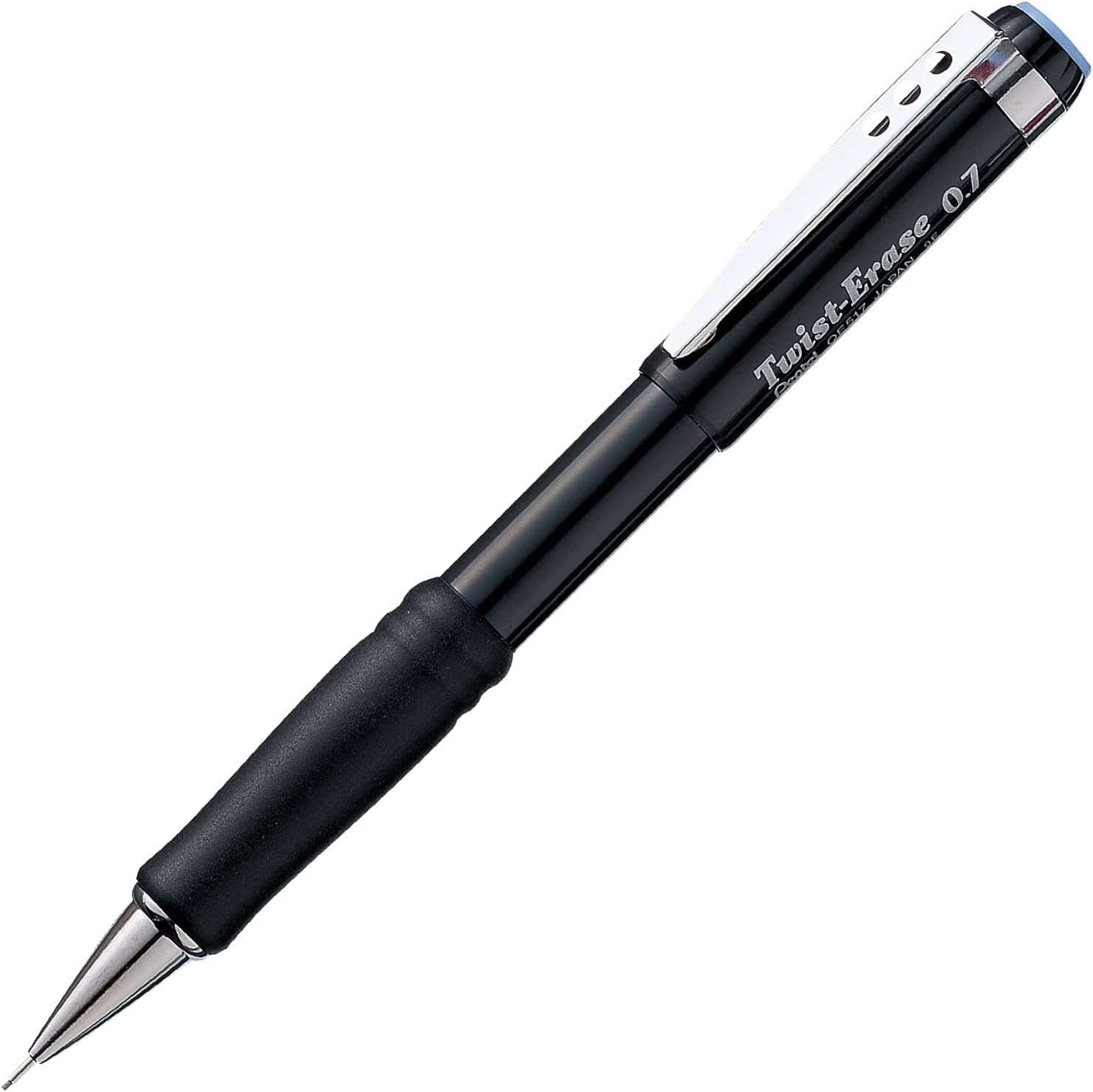 Twist-Erase III Mechanical Pencil 0.7mm, Black Barrel, 12 Pack – Comfort & Style