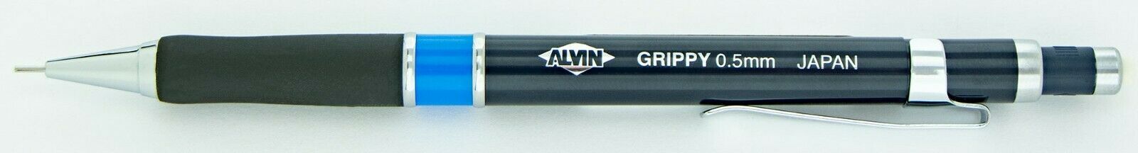 New Alvin Grippy 0.5mm AGP5 Mechanical Pencil Made in Japan Smooth Soft Grip NOS