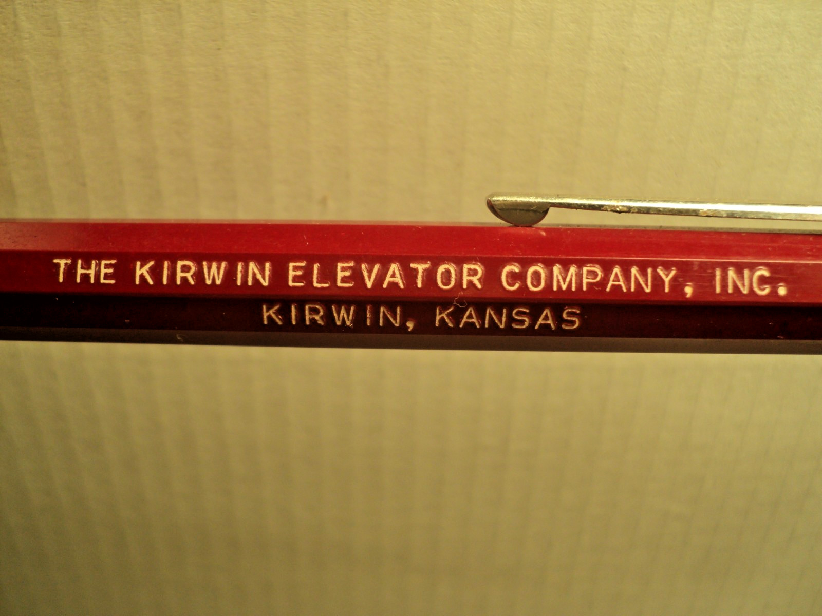 Vintage Autopoint Mechanical Pencil Kirwin Elevator Company 5-5/8″ Long USA