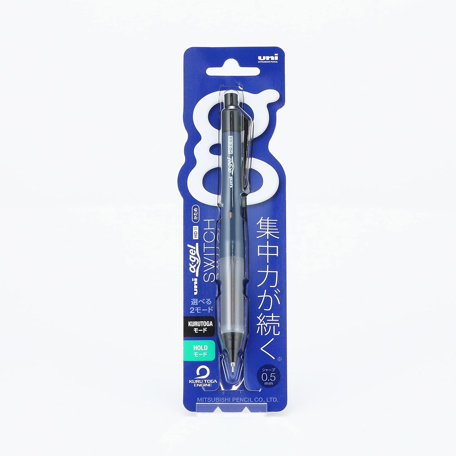 Alpha-Gel Switch Mechanical Pencil, 0.5 Mm, Navy Body (M51009GG1P.9)