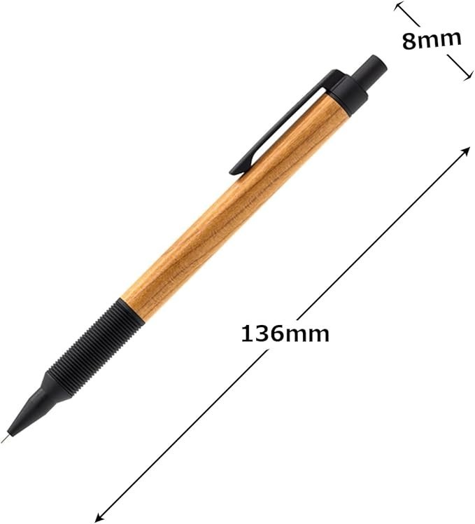 Luddite EverDraw Wood 0.5mm Mechanical Pencil Cherry Wood LDWB-MP4CW-05 japan