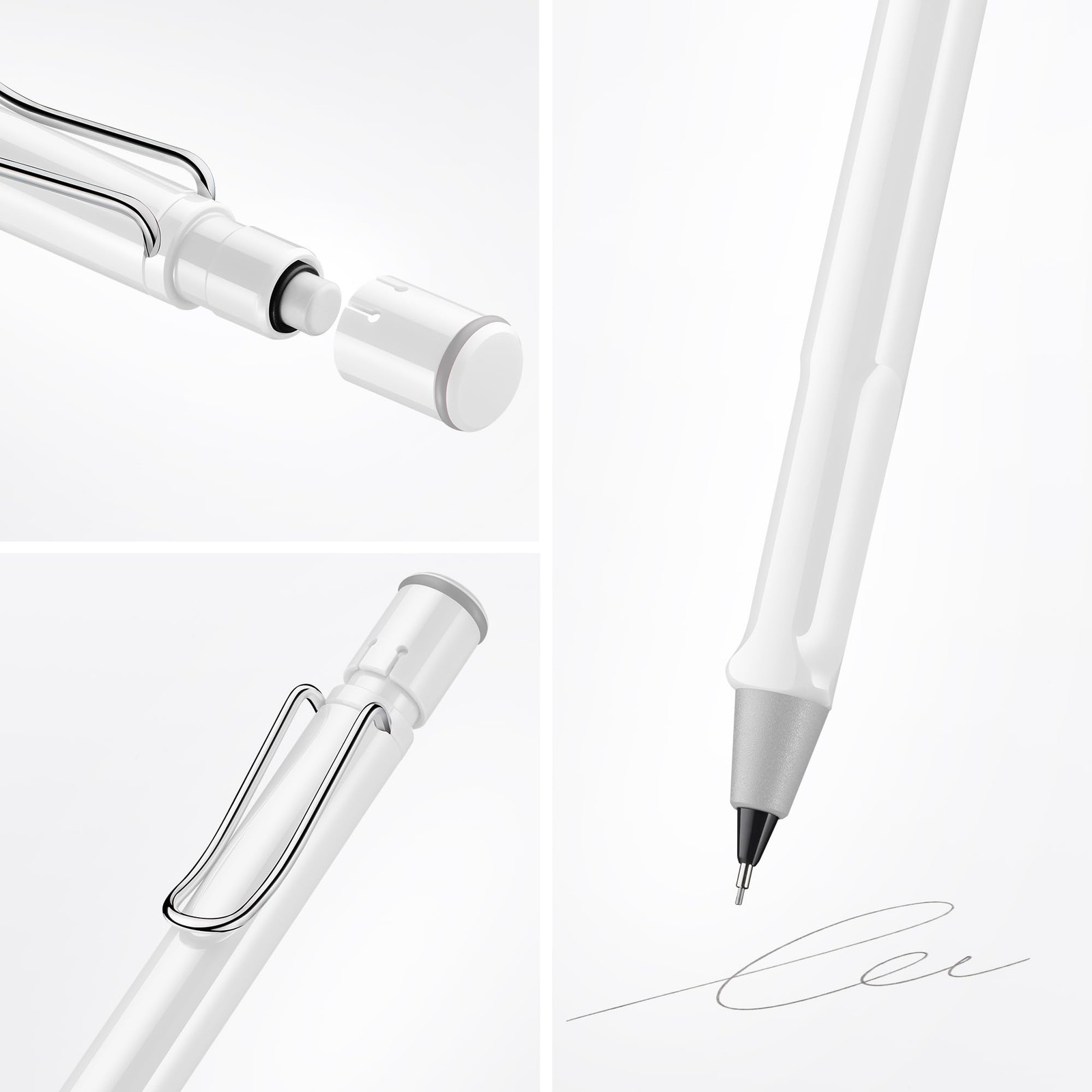 LAMY safari white – Mechanical Pencil with ergonomic grip Office Product