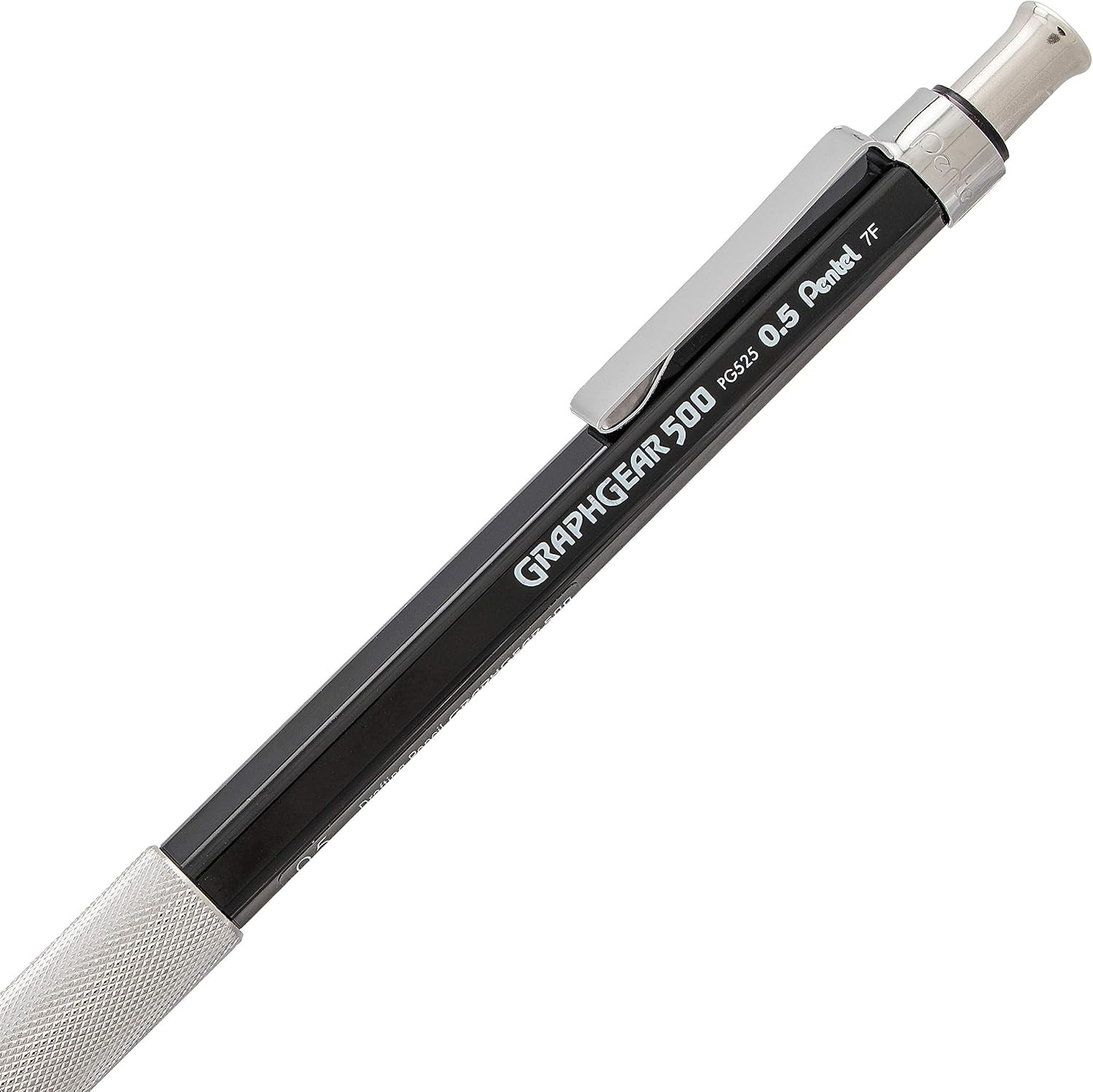 Pentel GraphGear 500 Mechanical Drafting Pencil, 4 Count (Pack of 1), Black