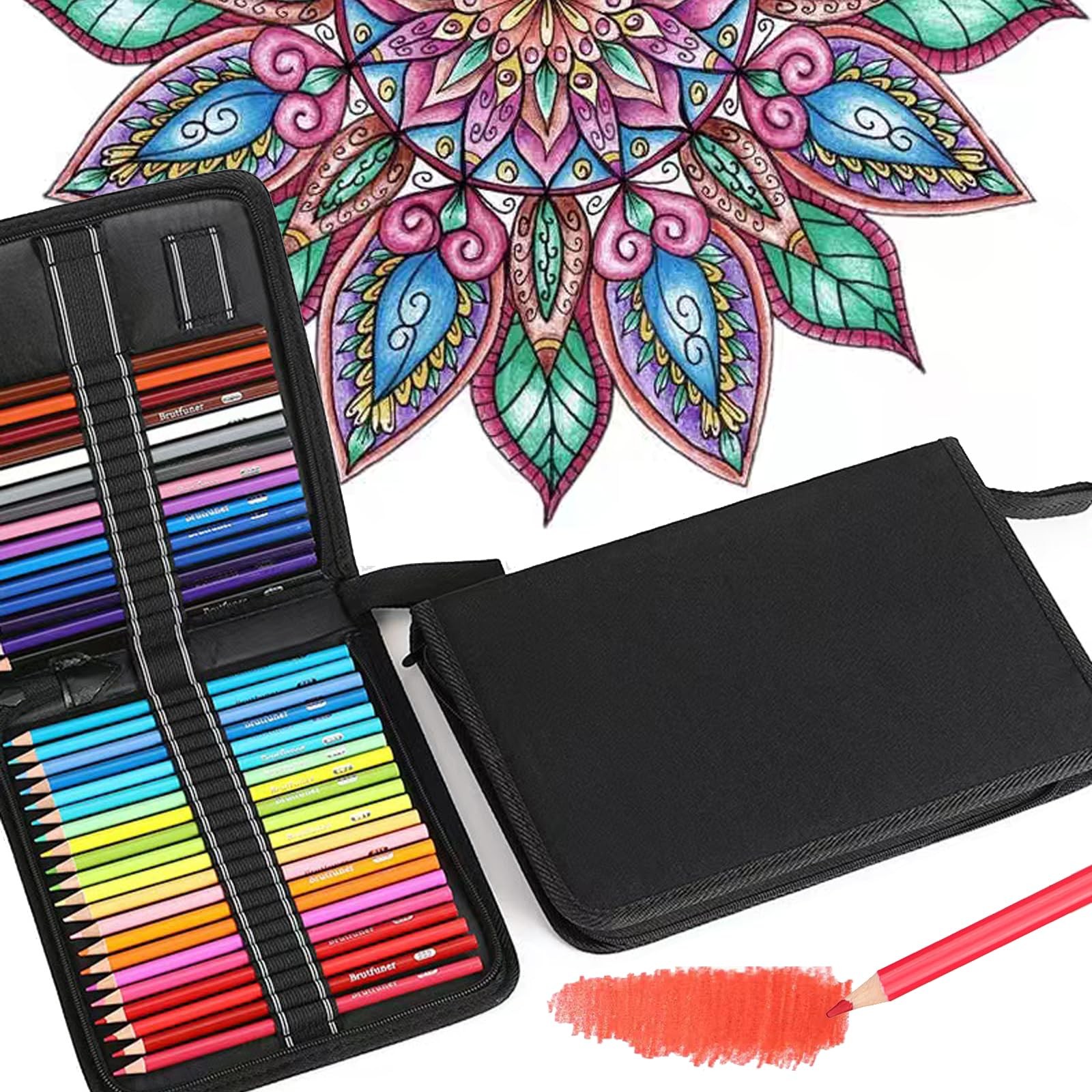 ZZWUAPT Purple Colored Pencils,Oil Based Wooden 1 Count (Pack of 1),