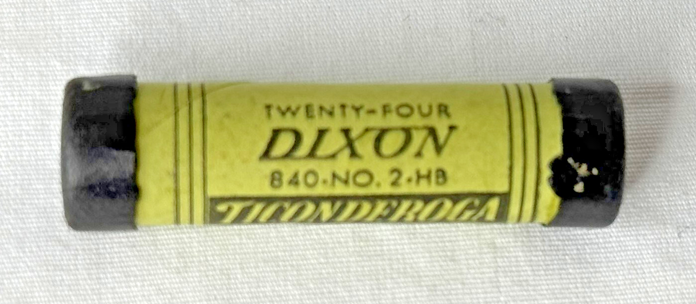 Lot of 7 Tubes VTG Dixon Ticonderoga 840 No. 2-HB Thin Lead Mechanical Pencils