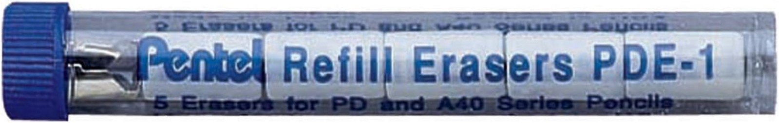 15 Count Non-Abrasive Refill Erasers for Mechanical Pencils – Durable TPE Design