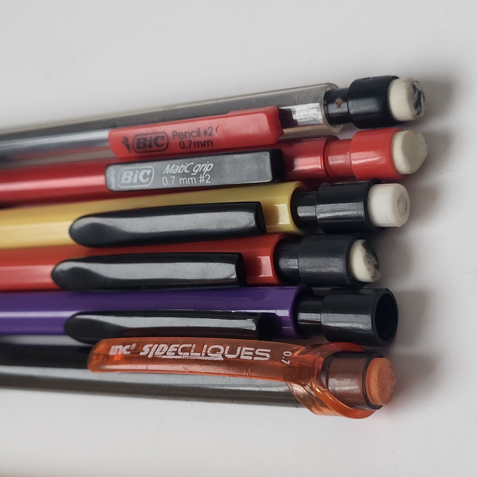 Colorful Mixed Lot of 29 Mechanical Pencils Mostly Bic Paper Mate Sharpwriter