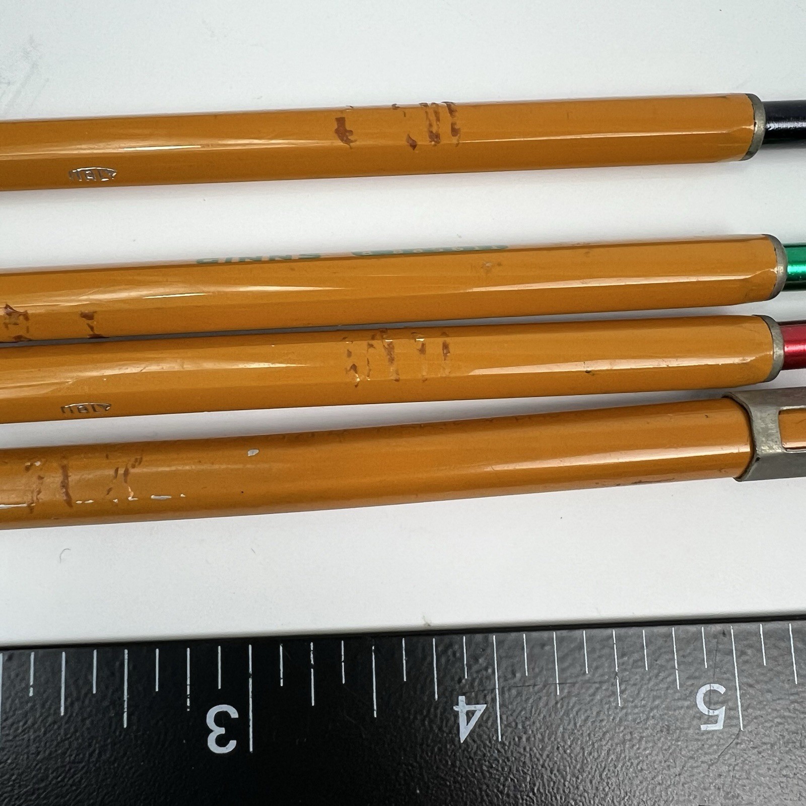 Vintage Ginns United Koh-I-Noor Mechanical Lead Holder Clutch Pencils Italy 4