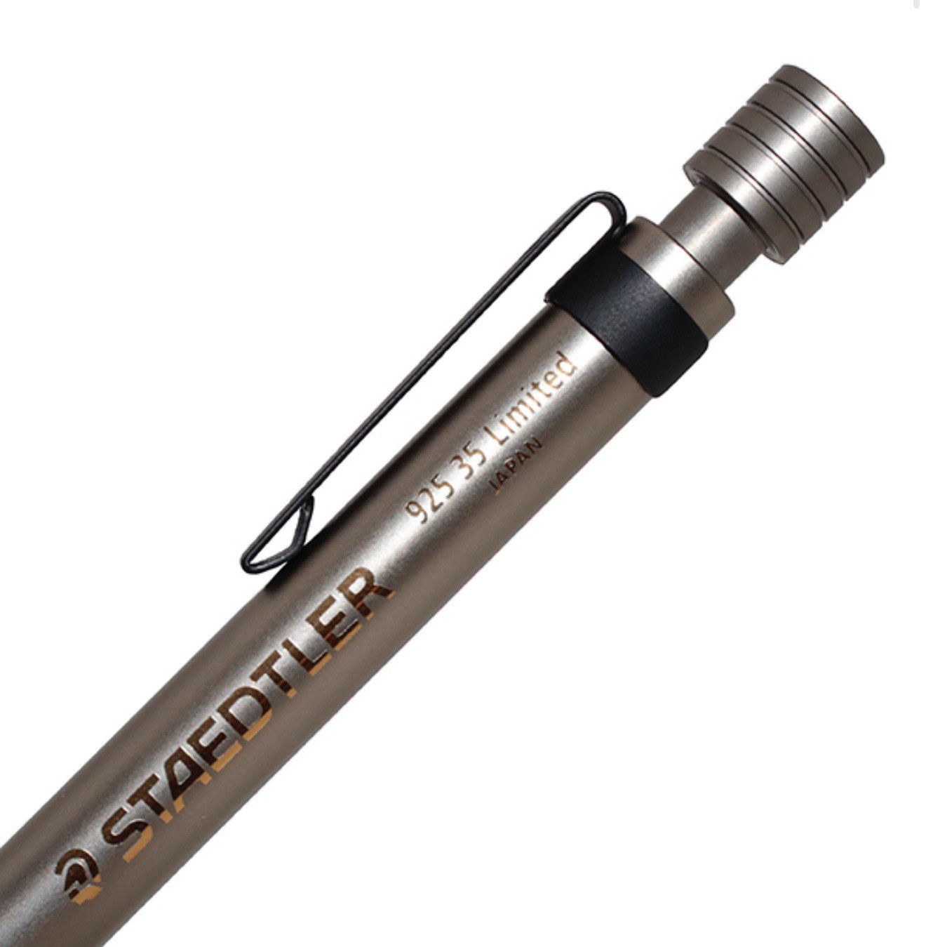Staedtler 925 35 Limited Edition Mechanical Pencil Silver Metal Aluminum Itoya