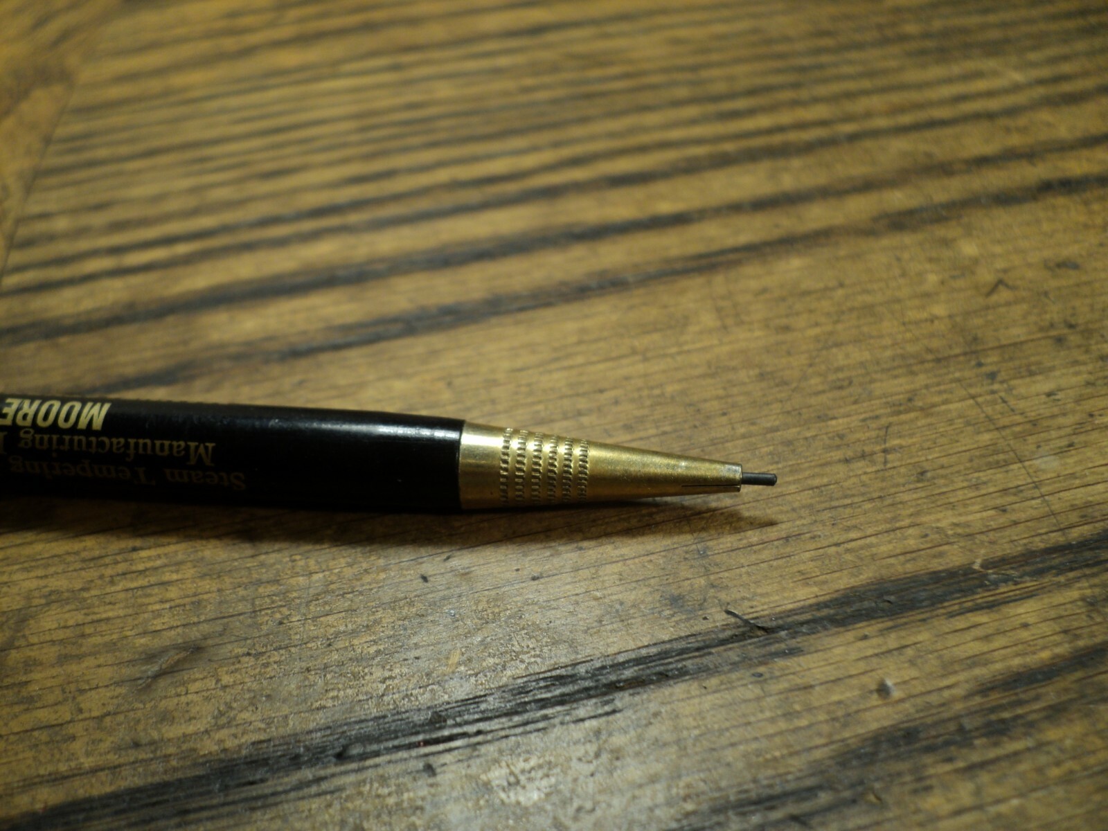 Vintage Mechanical Pencil Moore Manufacturing Co Flour & Feed Mill Machinery