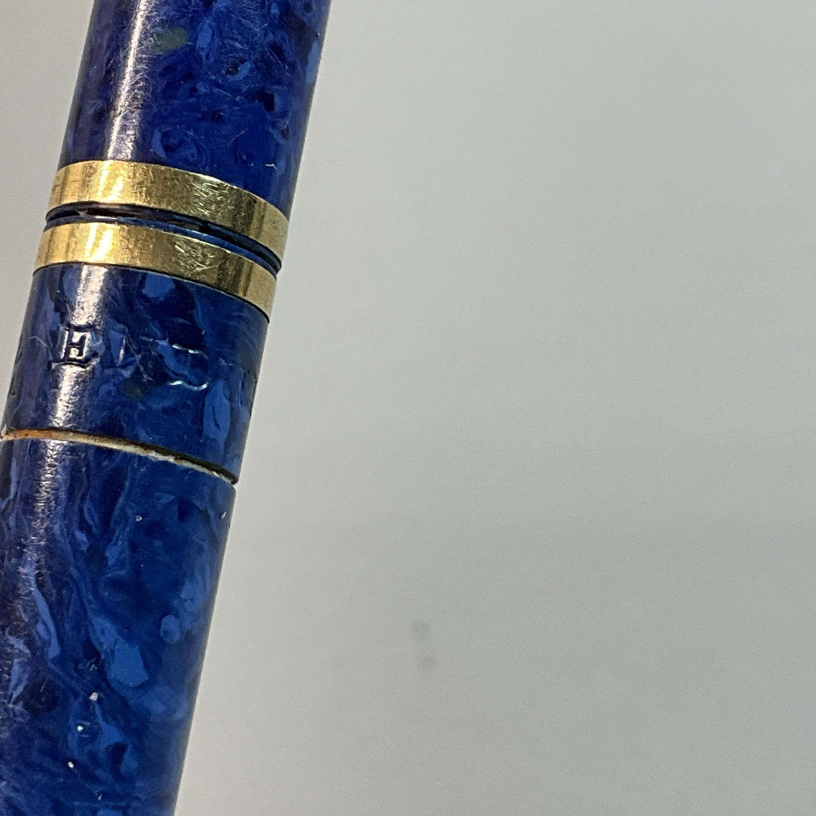 VINTAGE CONKLIN ENDURA MECHANICAL PENCIL BLUE LAPIS LAZULI 4.5 IN. 1920’S (S1113