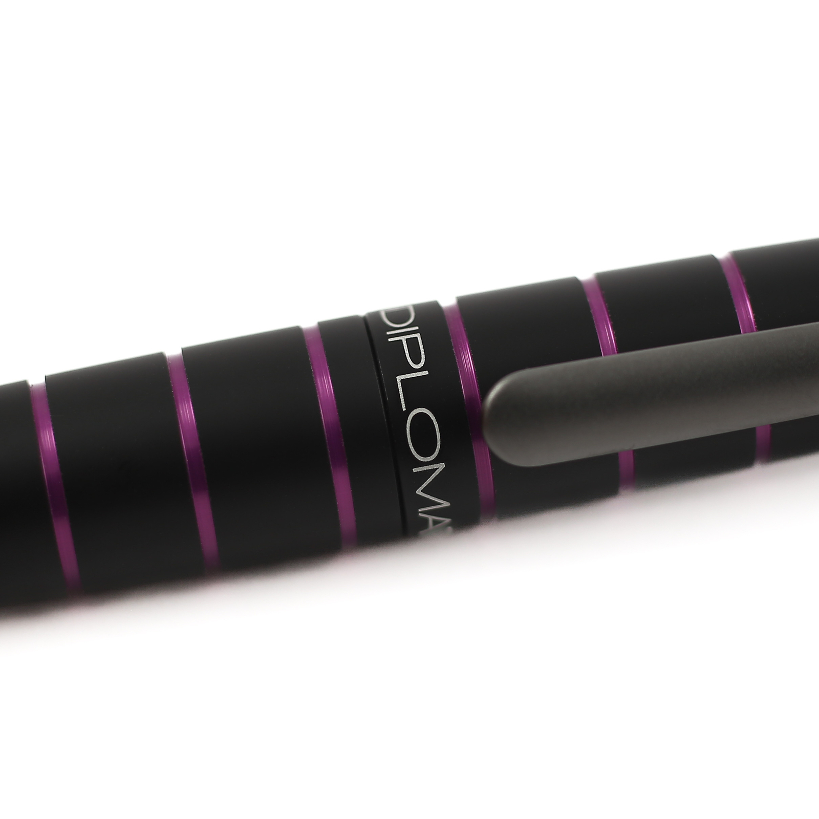 Diplomat Elox Ring Mechanical Pencil 0.7 mm Black Purple