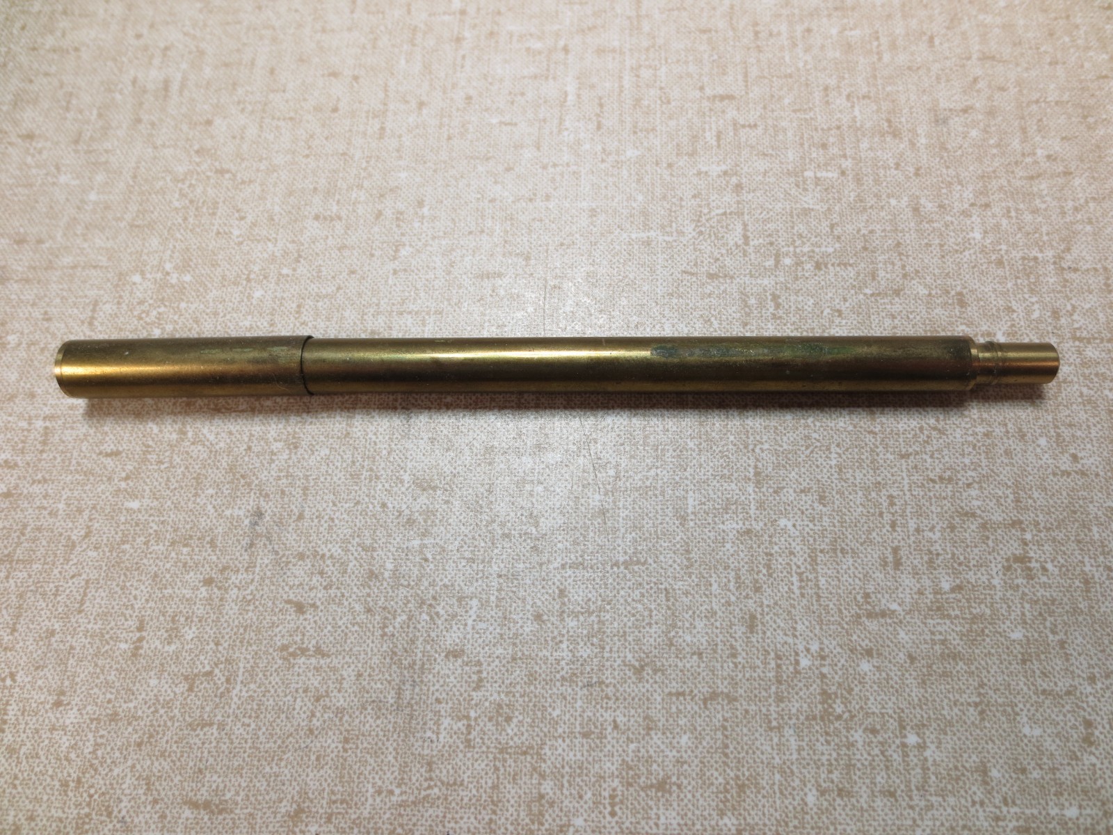 Meister by Point All Brass Mechanical Pencil Push Button 0.5mm Tested