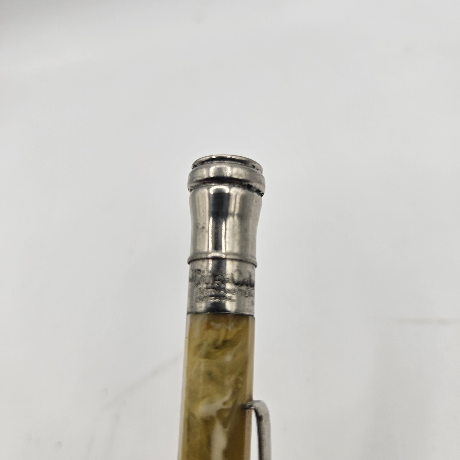 Vtg. Dur-O-Lite 1930s Mechanical Pencil Yellow