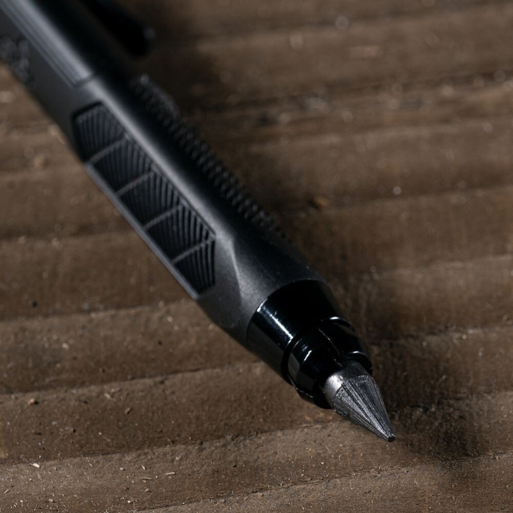 Rite in the Rain Gravity-Fed Led Holder Pencil With Burly Clip Triangular Grip