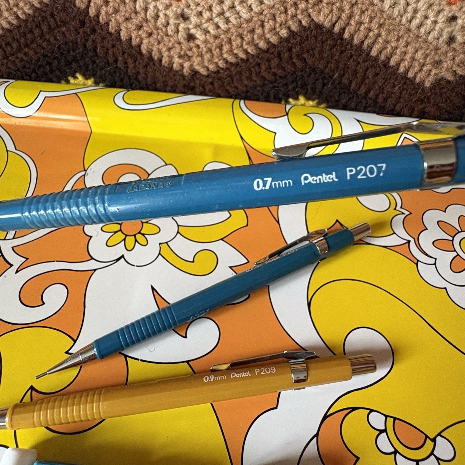Lot Of Pentel Sharp Mechanical Drafting Pencils P207 and P209