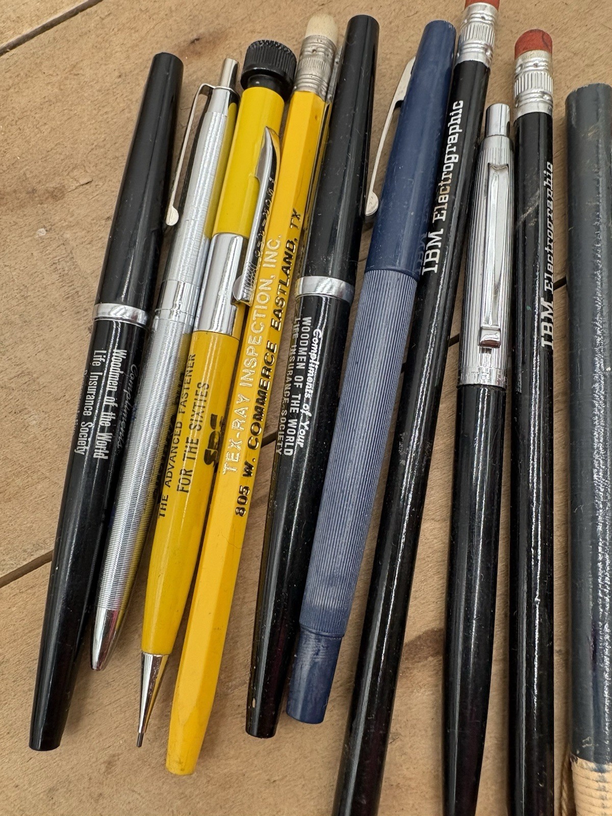 35+ Vintage Advertising Pens/Pencils/Mechanical Scripto Eberhard Faber Stenorace