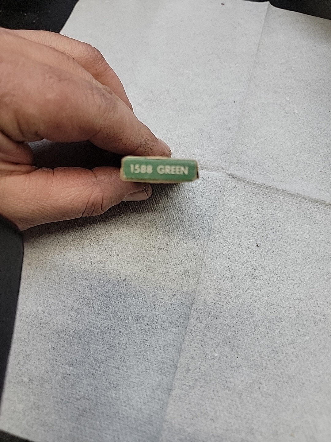 Vintage Eberhard Faber Writing Marker Green (1588) 3 Leads Mark Any Surface