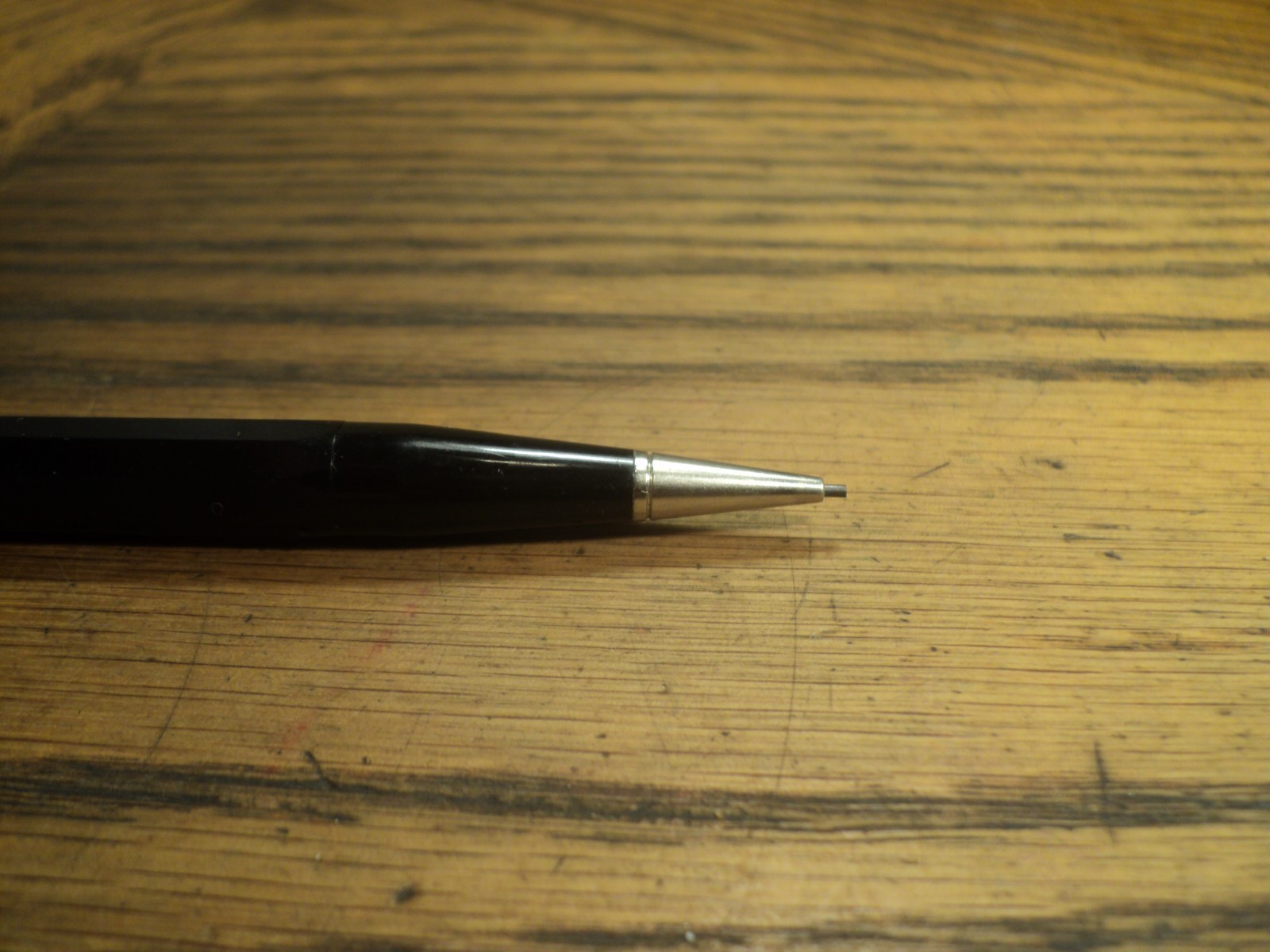 Vintage Autopoint Mechanical Pencil Black Body & Tip 5-1/2″ Long USA