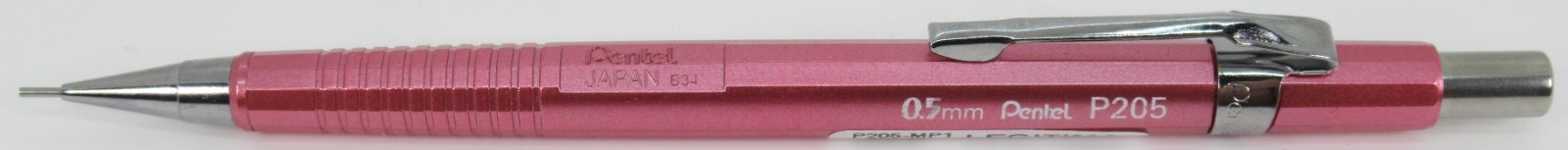 Pentel P200 Collection Metallics – Rose Pink, Set of 3 (Brazil)