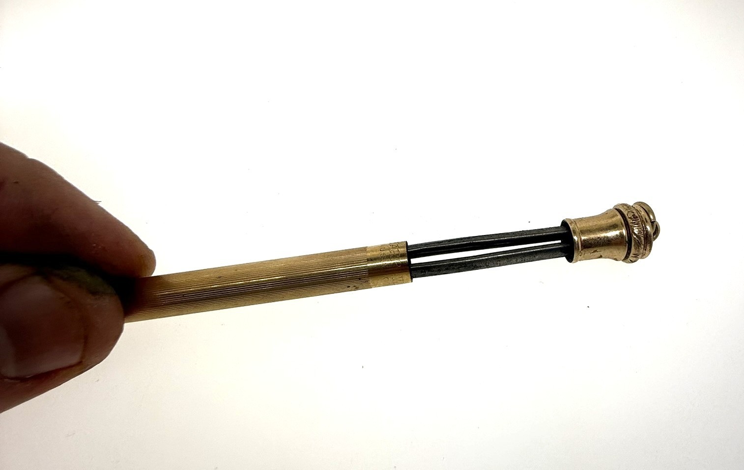 Wahl Eversharp Gold Filled Mechanical Pencil 4″ Monogram FRD Vintage