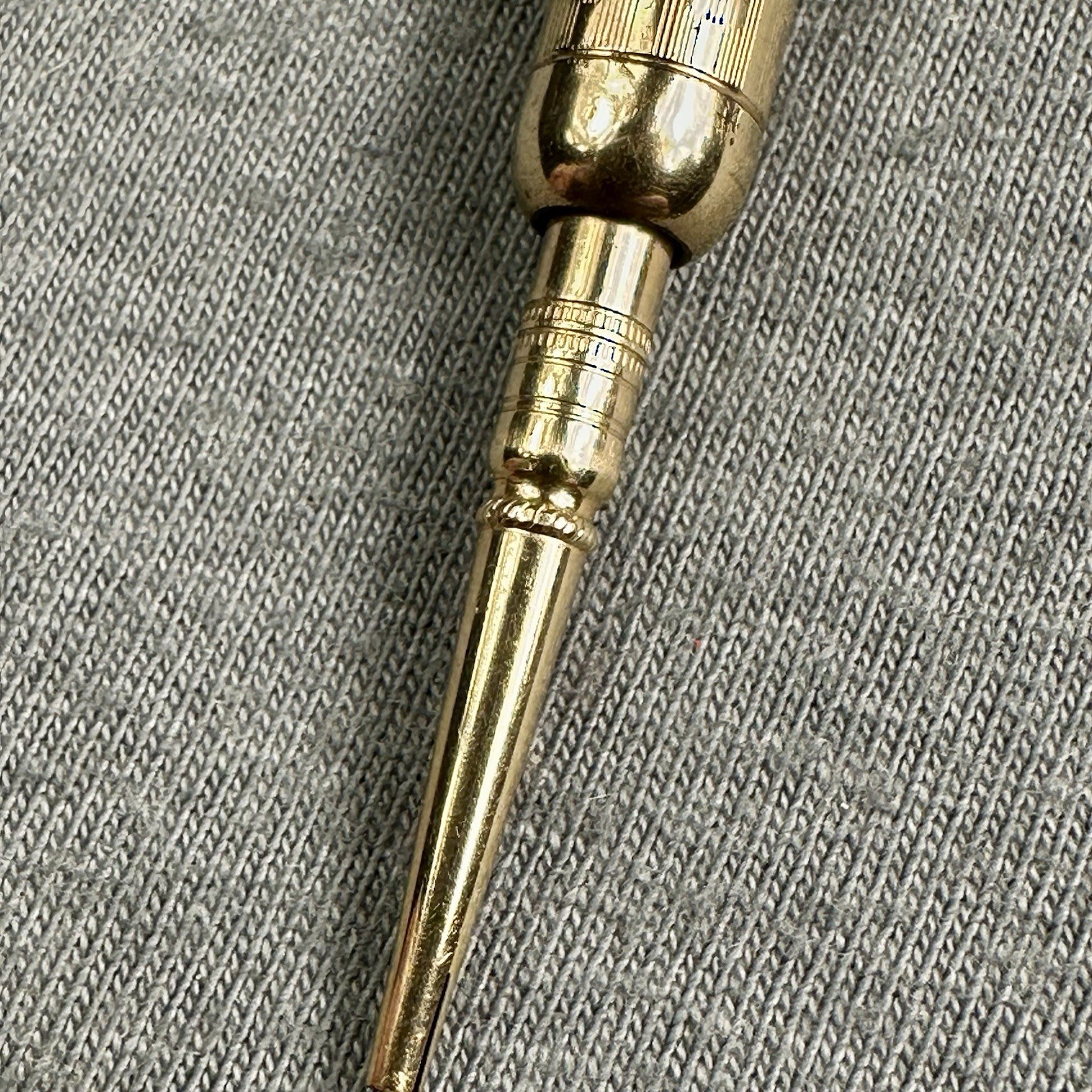 Mabie Todd Victorian Telescoping Magic Pencil MT Hallmark Gold Filled, Works