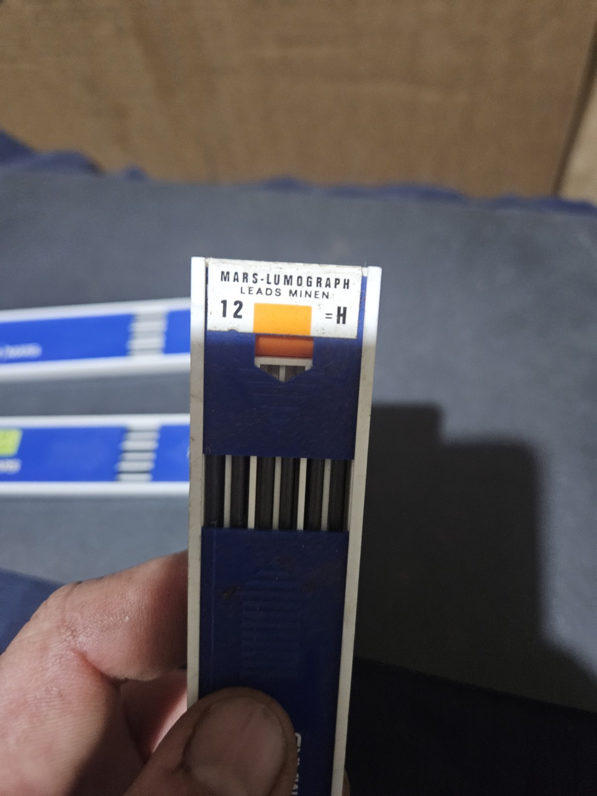 Lot Of 3 With Box Staedtler Mars Carbon Lead