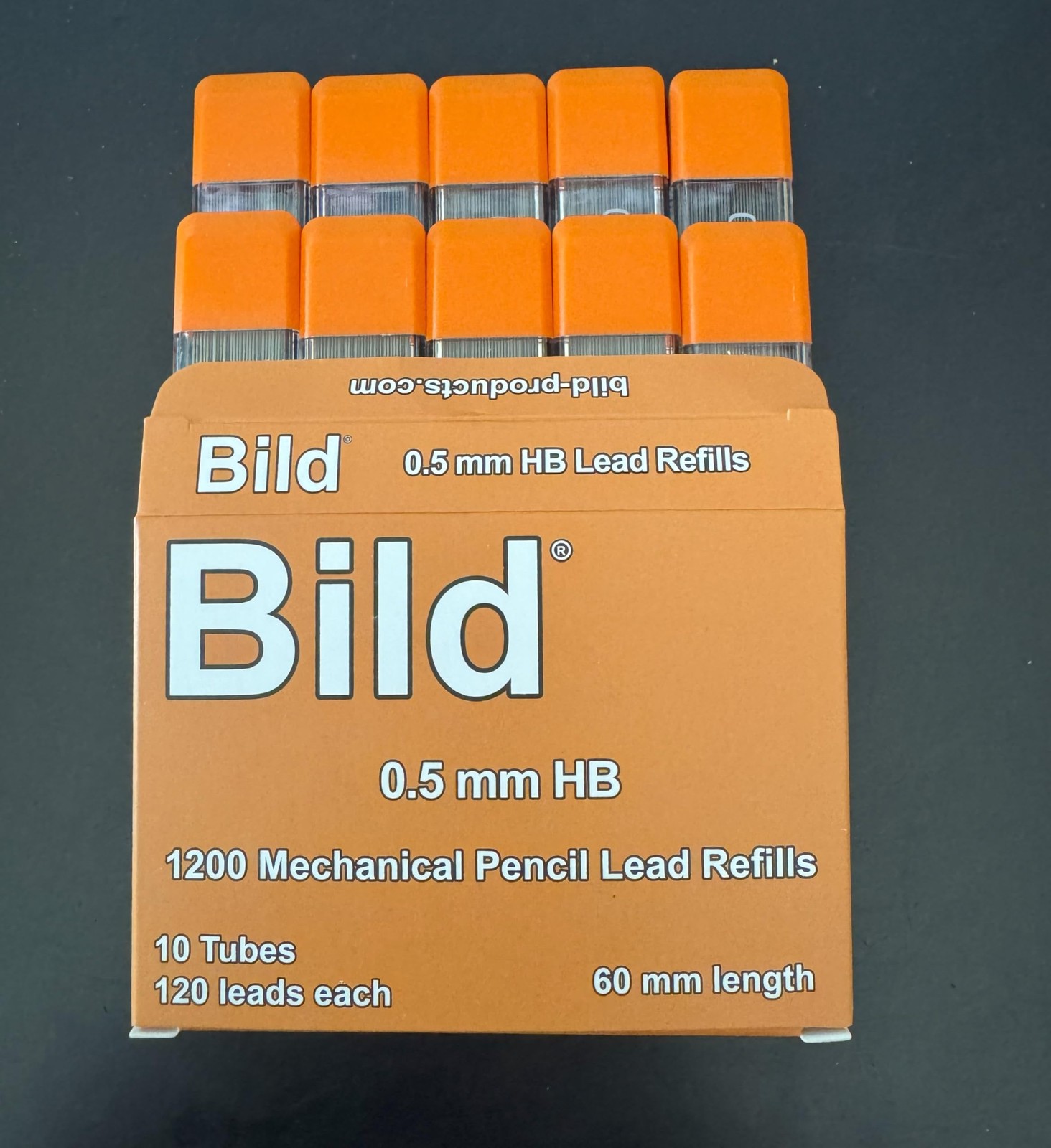 Premium 1200 leads of 0.5mm Mechanical Pencil Lead Refills (HB Mega, 0.5 mm)