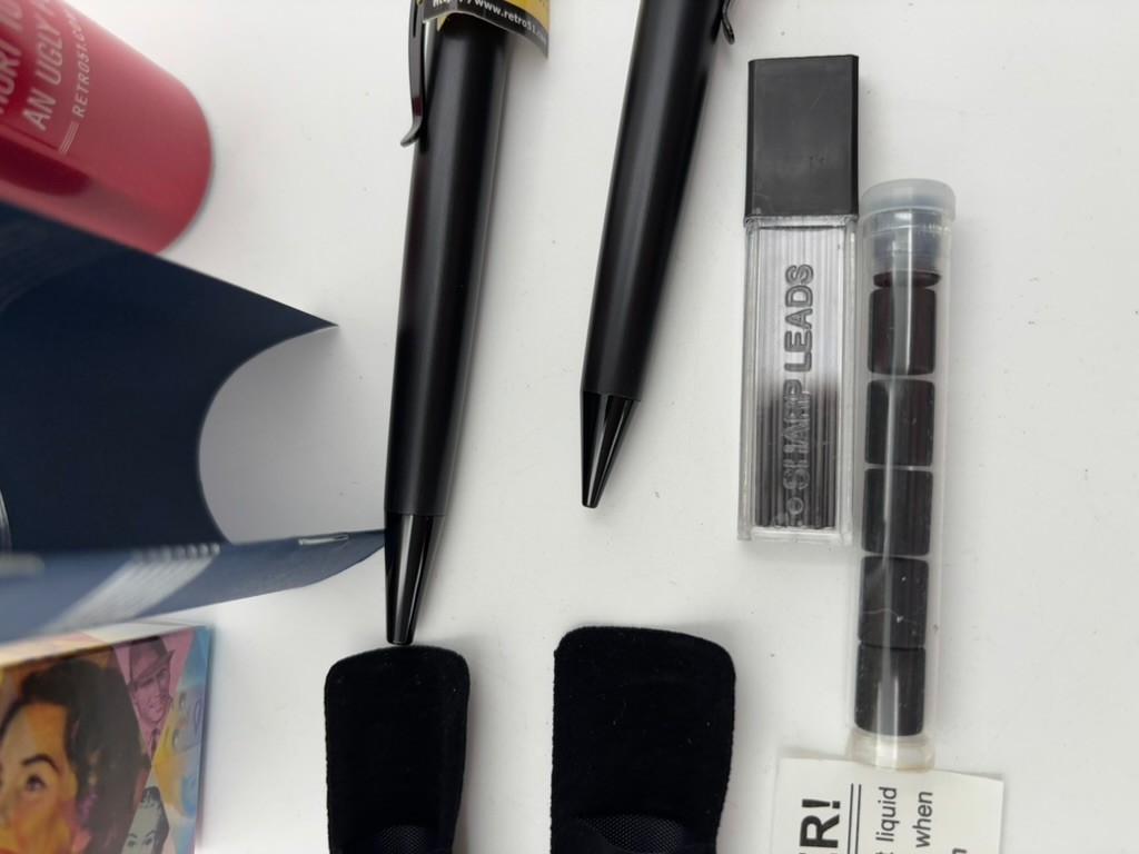 Retro 51 Tornado Black Pen and Mechanical Pencil set VRS-1701N – NEW
