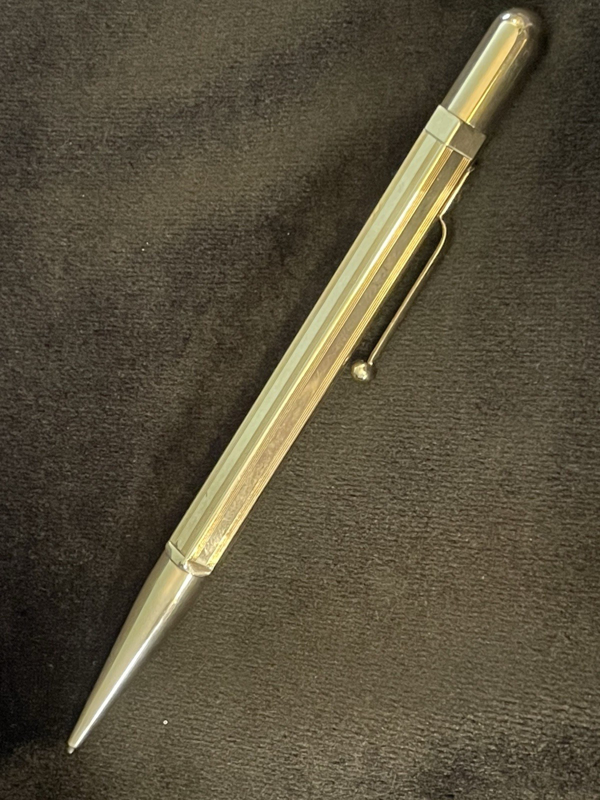 Gold Filled 1930 Mabie Todd Fyne Poynt 5” Mechanical Pencil 22g 🌺🌺