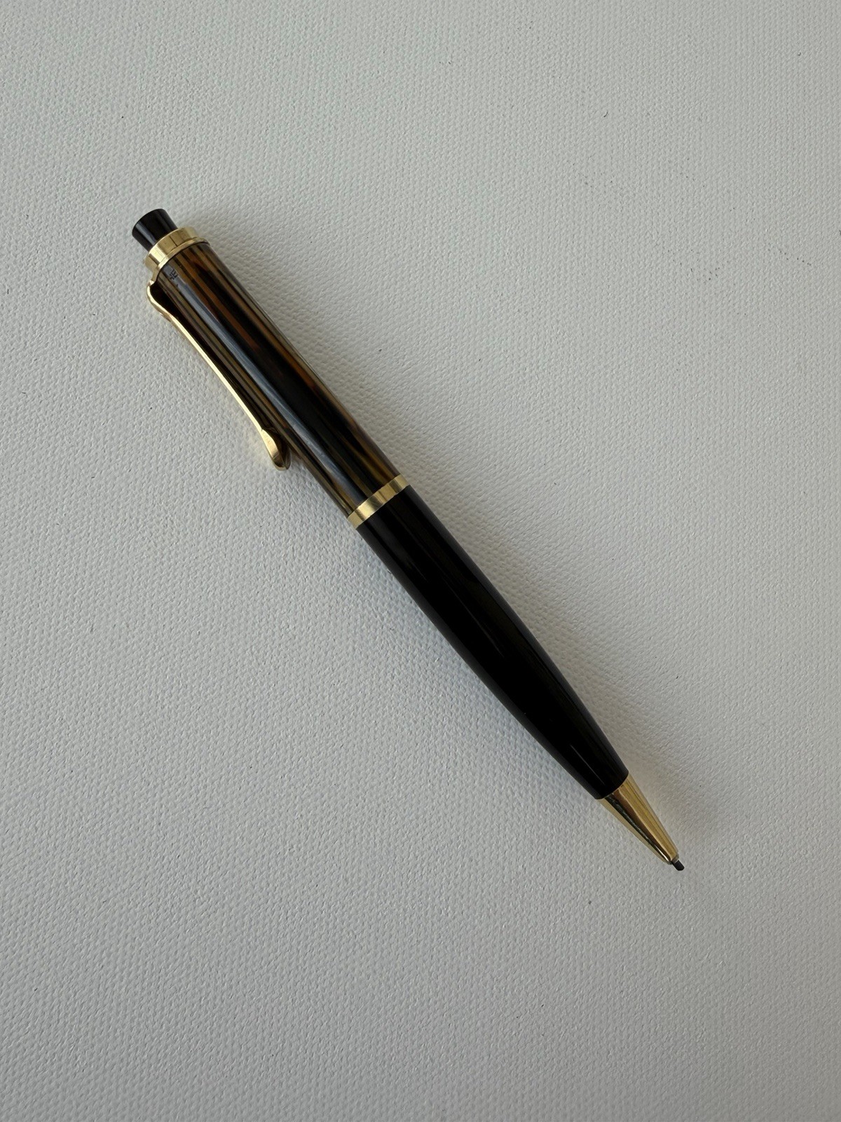 Vintage Mechanical Pencil Pelikan 450 in Tortoiseshell & Brown for 1.18mm Leads
