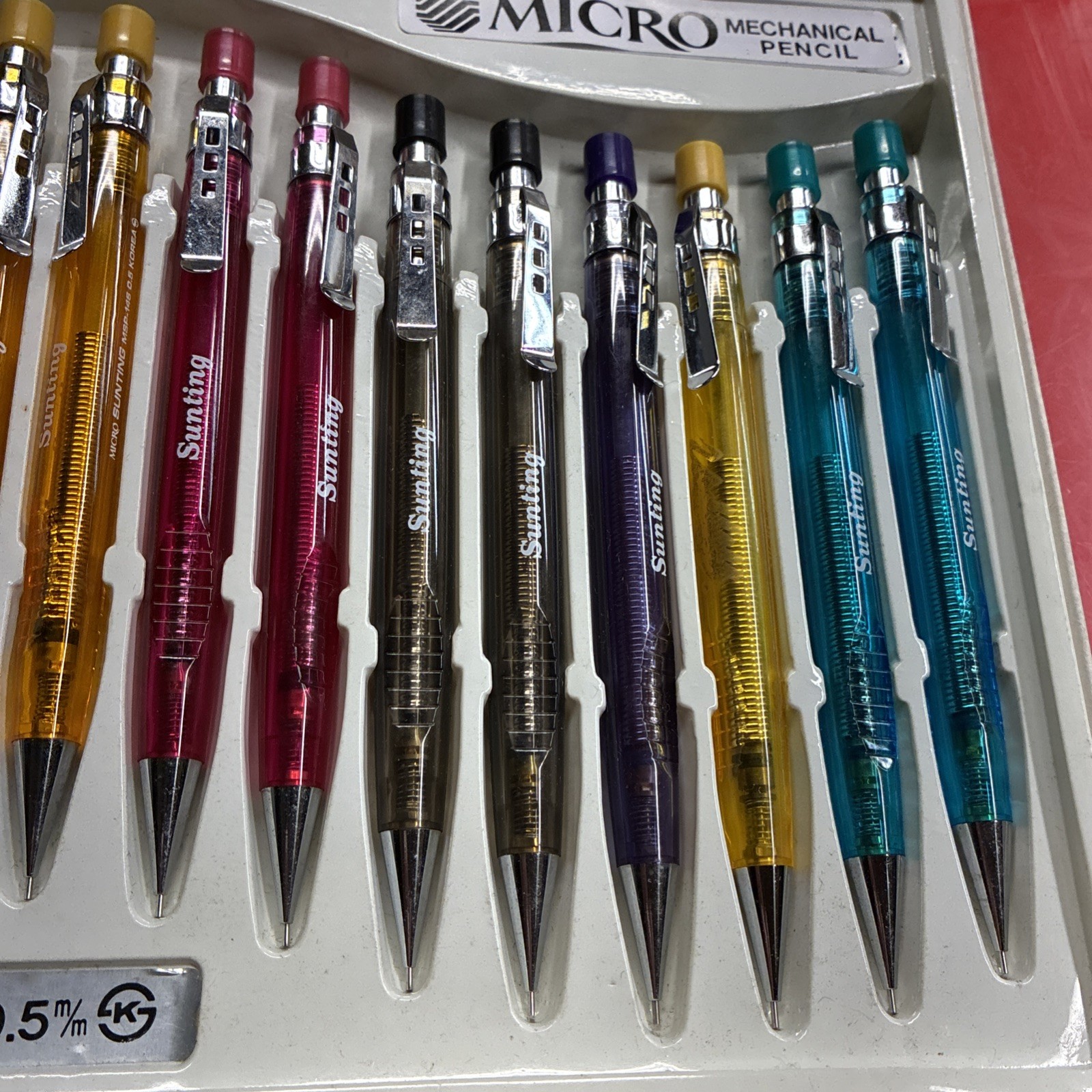 Micro Mechanical Pencil Set