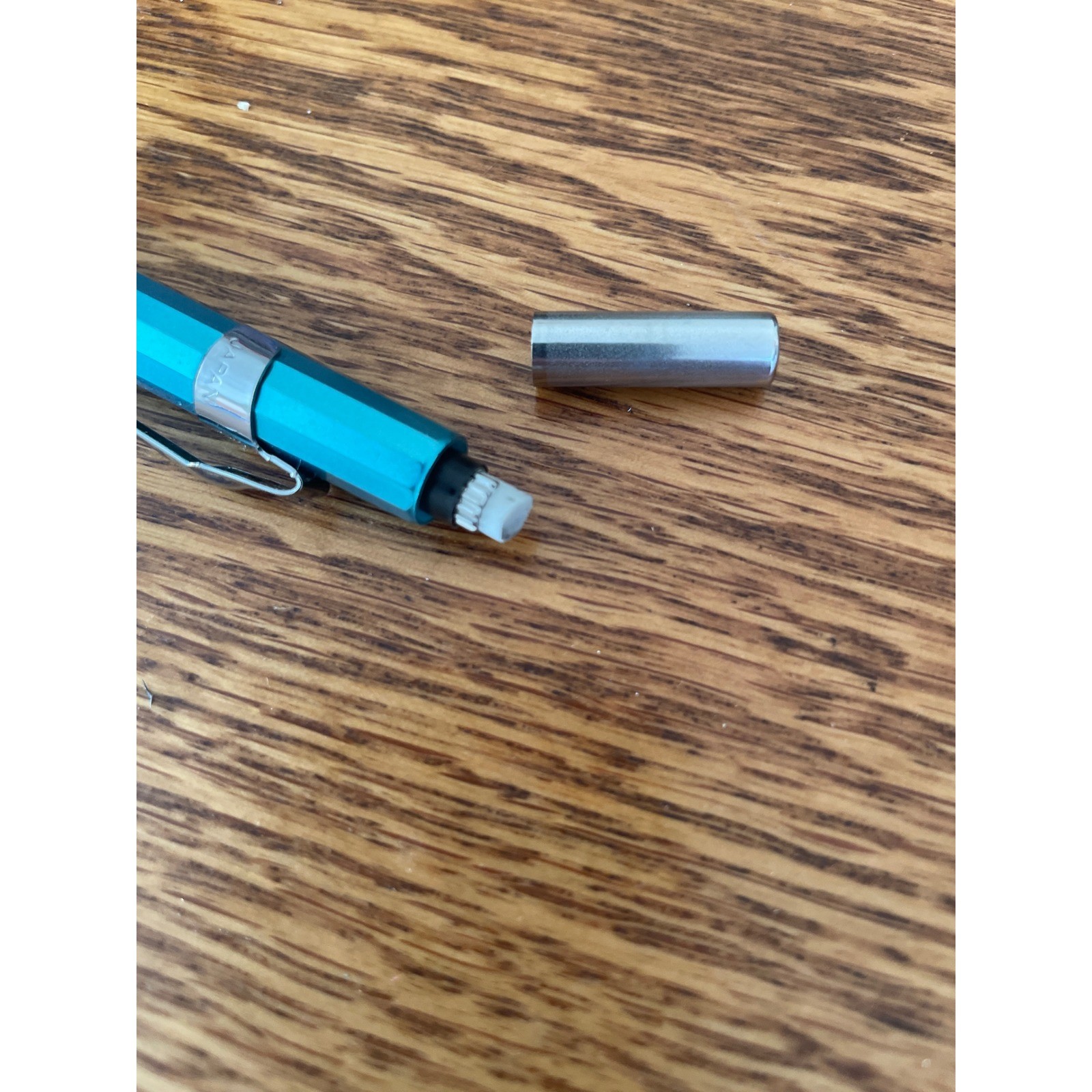 Pentel P207 Mechanical Pencil 0.7mm Drafting Japan – pale metallic Blue body