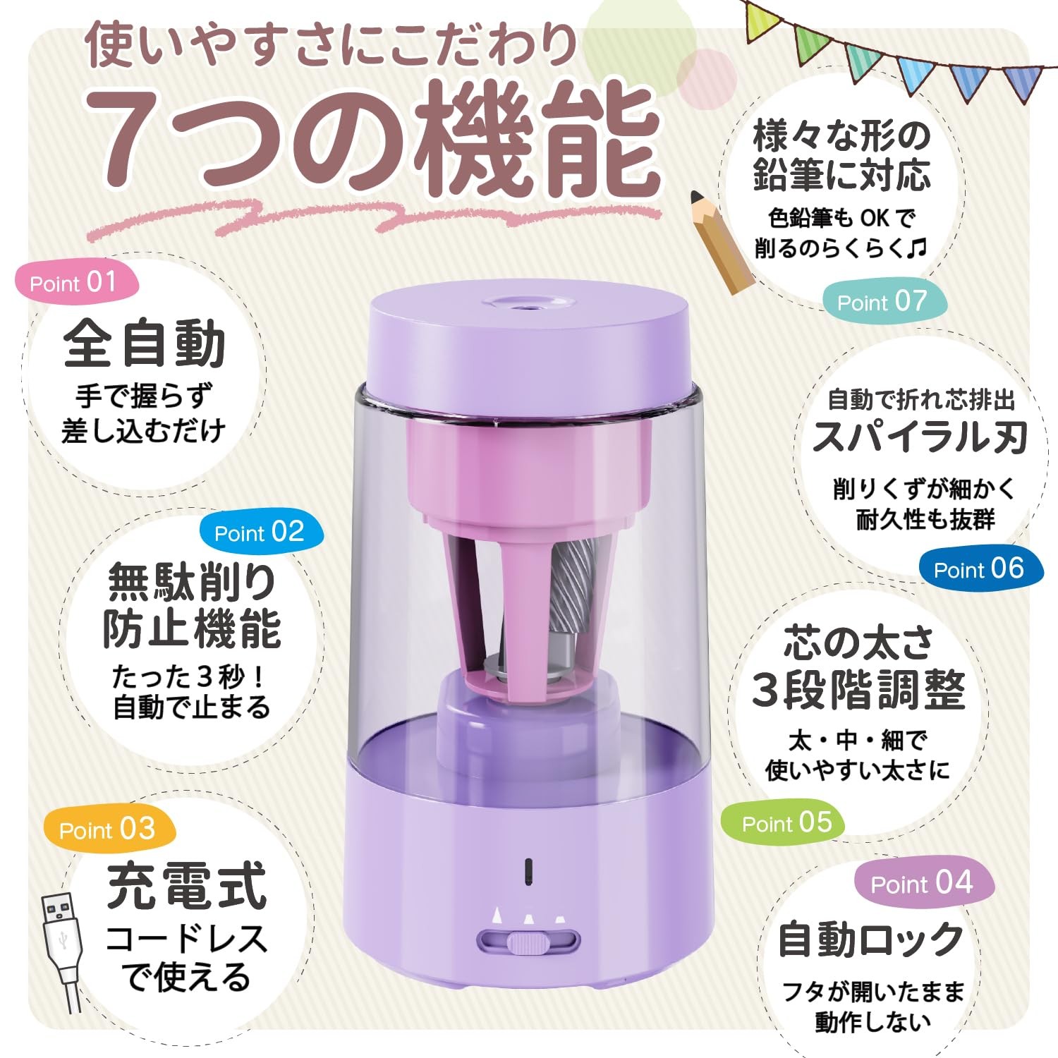 Uni Kuru Toga Metal 0.5mm Mechanical Pencil Sunrise Orange M5KH1P.SO