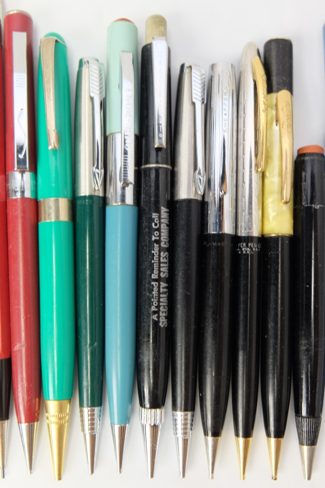 MECHANICAL PENCIL Lot Sheaffer, Fineline, Parker Scripto Paper Mate, Redipoint +
