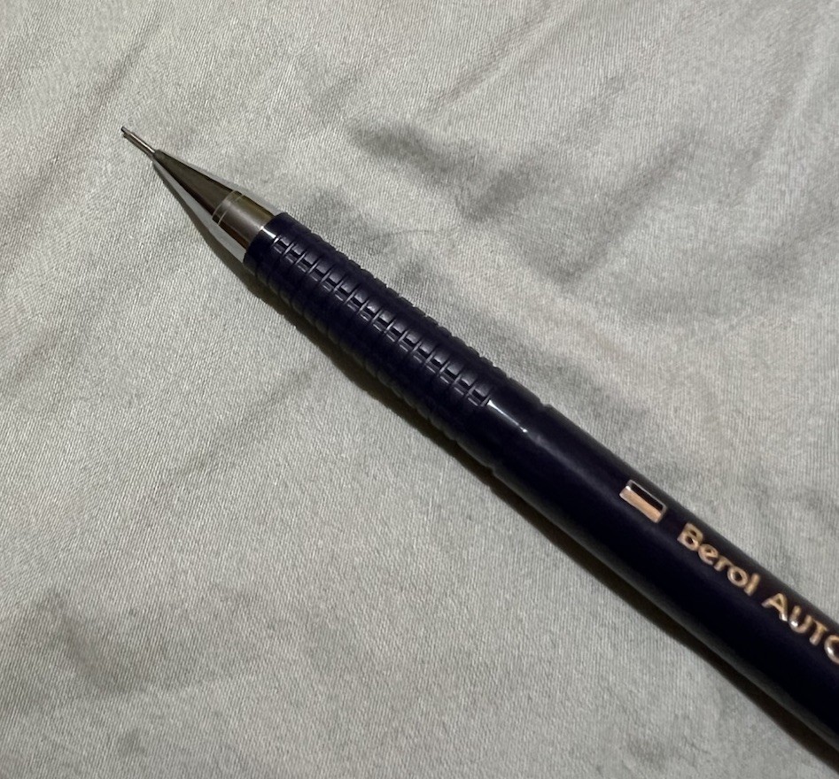 Berol Automatic TL5 0.5 mm Made in Japan Blue Body Mechanical Pencil