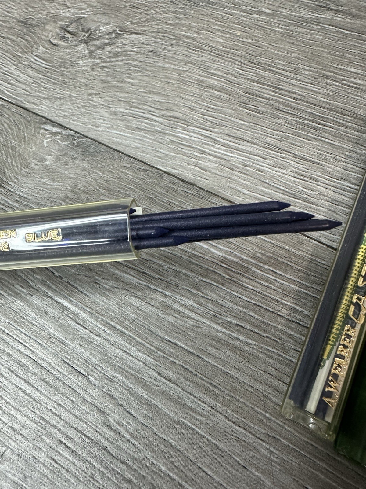 Faber Castell Drawing Leads Mixed 6H 4H 2H H and Blue 9052 Read Description