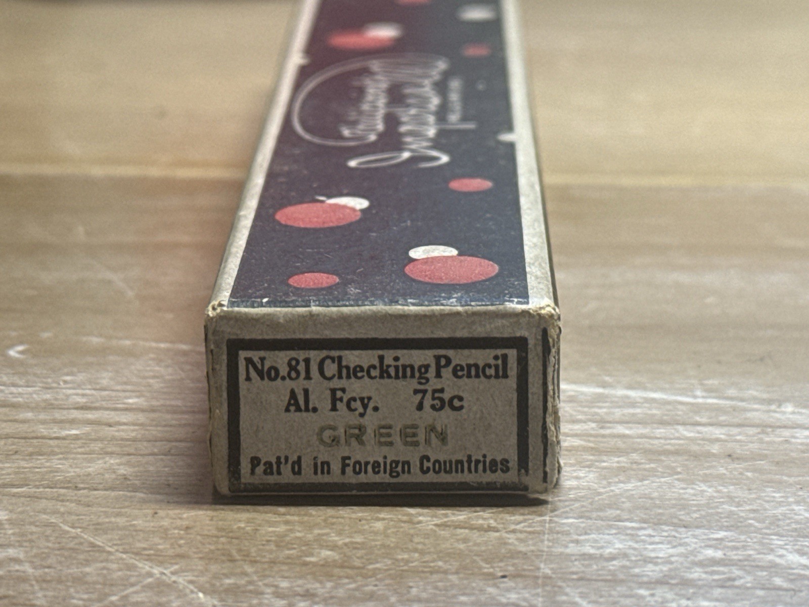 Vintage Ingersoll Redipoint No. 81 Checking Pencil Set w/ Box & Lead Tube