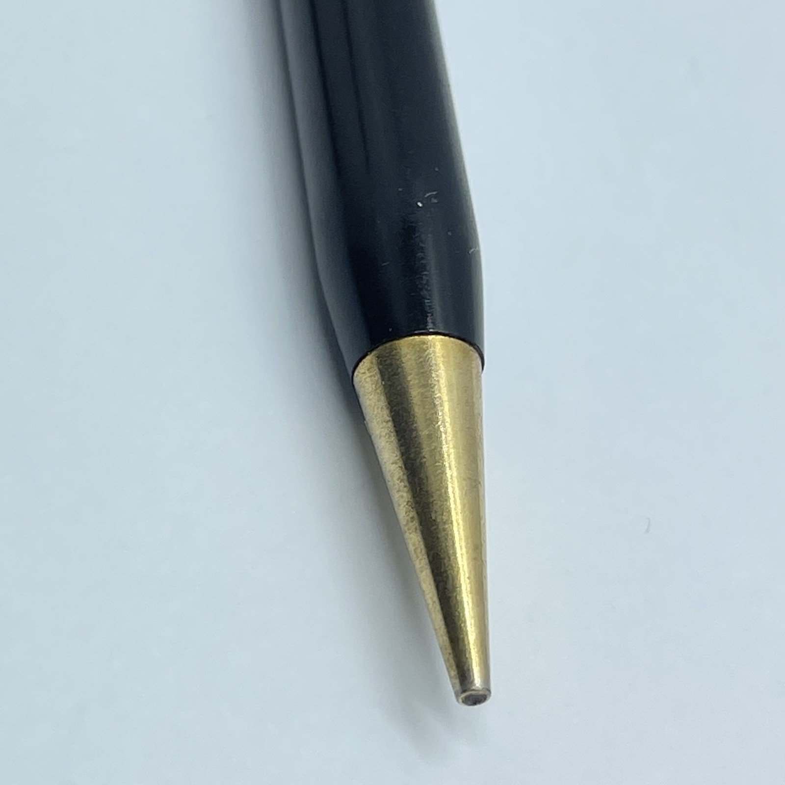 Penman USA Black and Gold Tone Mechanical Pencil with Name ” Fern Able” Vintage