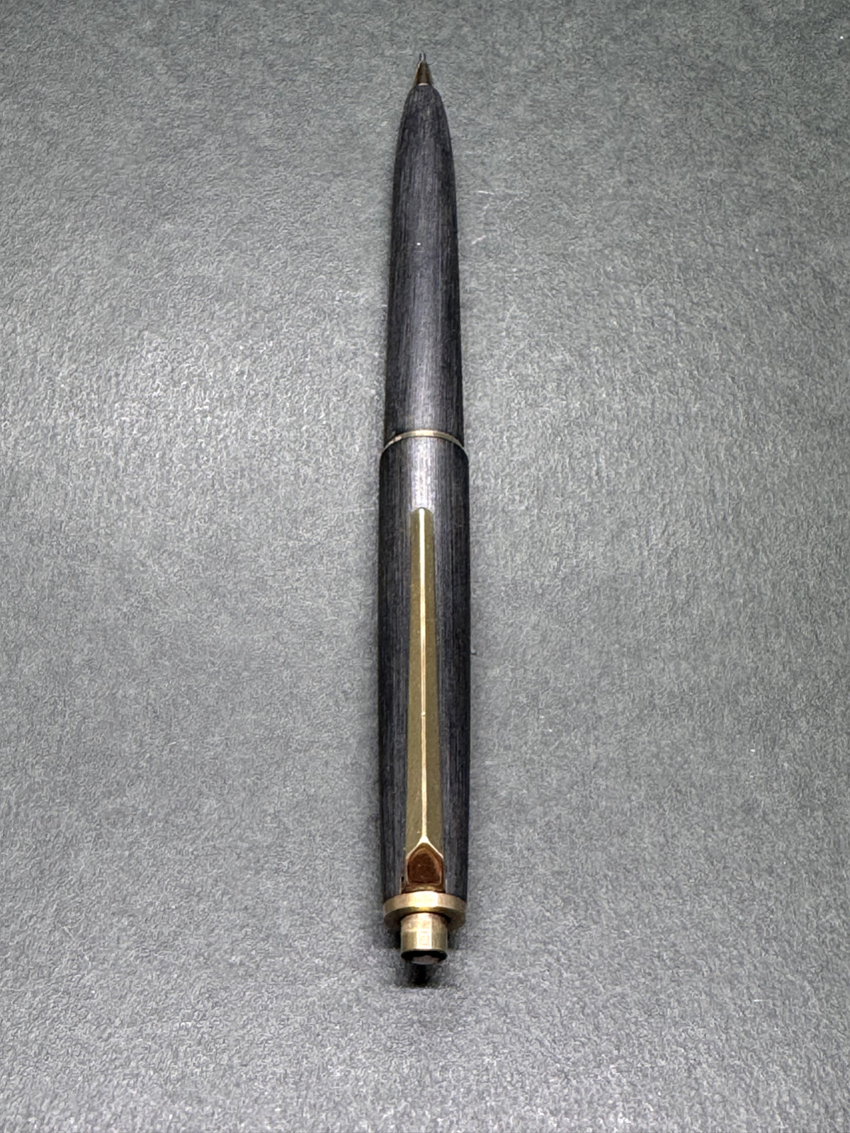 MONTBLANC No.250 Pix Matt-Black Vintage 0.9mm Pusher-Knock Mechanical Pencil