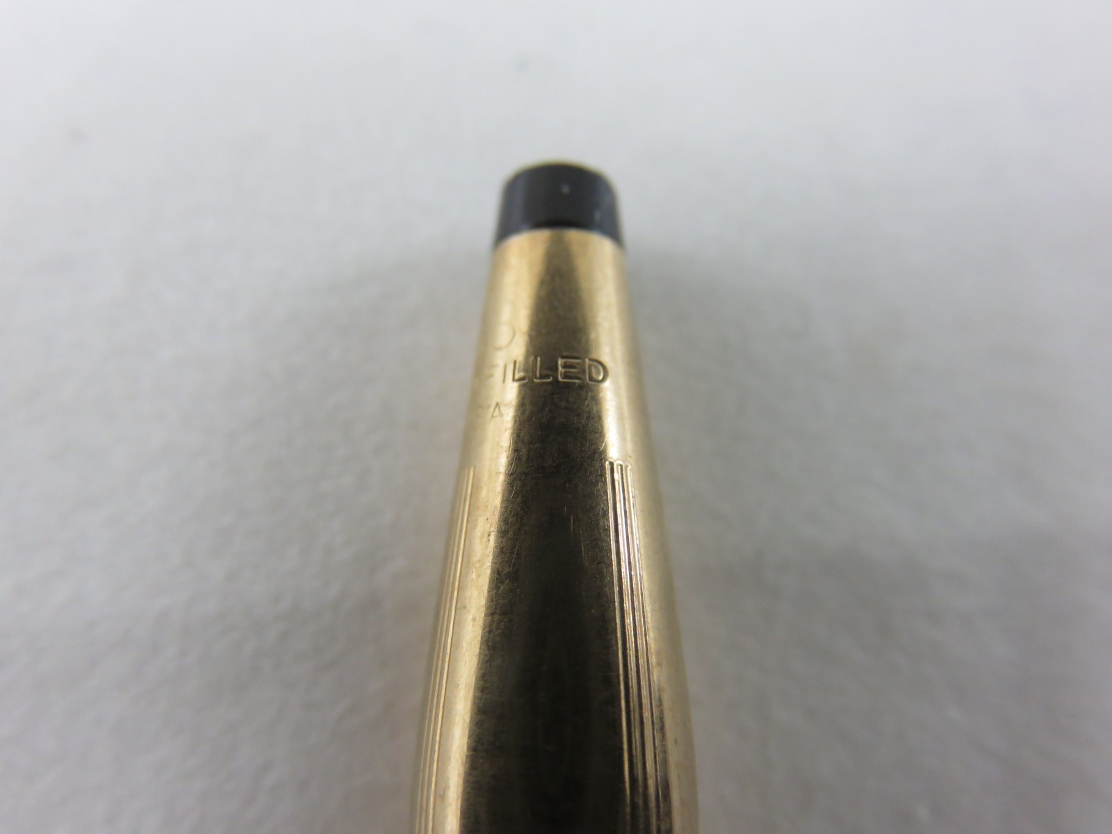 Cross 1/20 14K Gold Filled Mechanical Pencil Rose Etched Vintage Made In USA