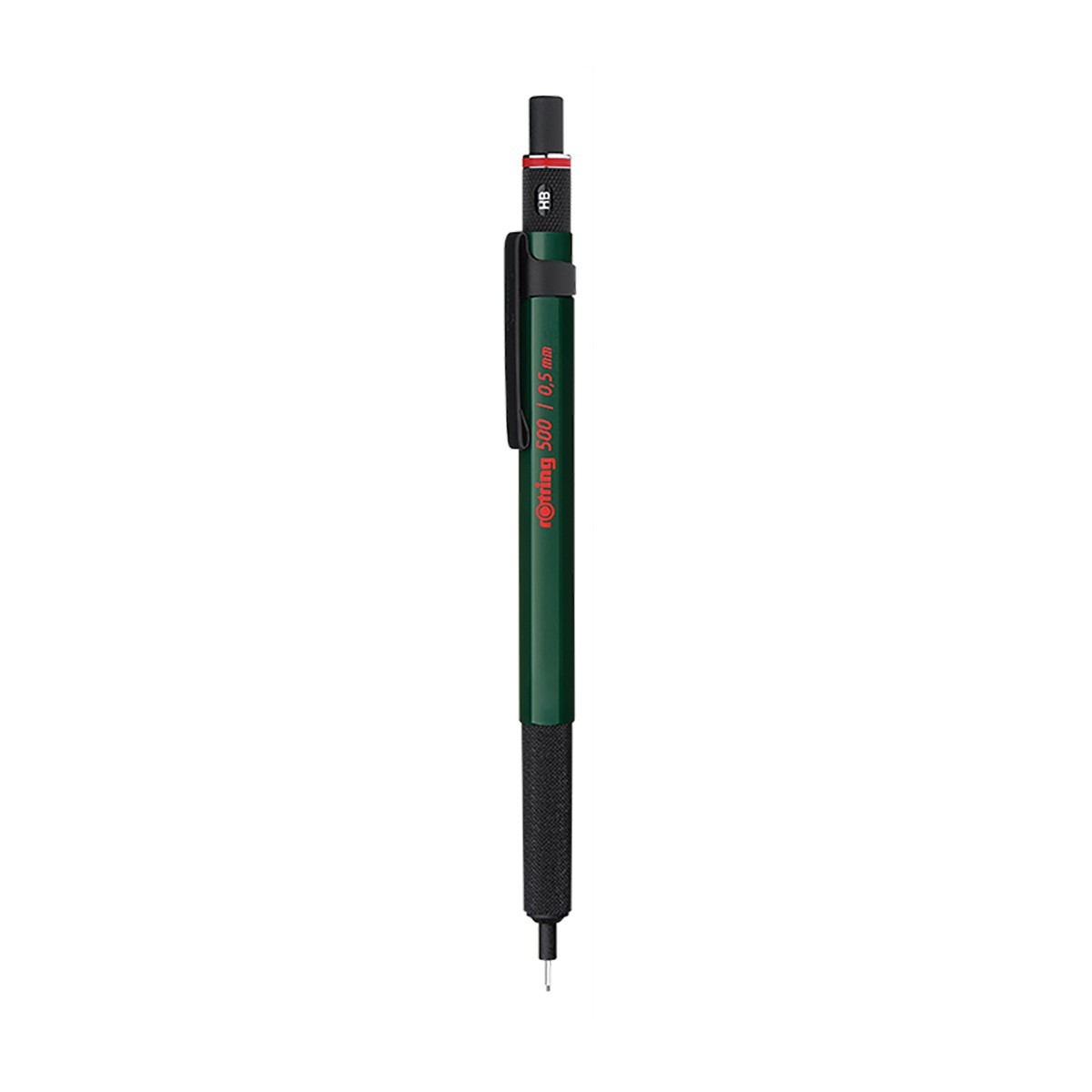 Rotring 500 Pencil 0.5mm Green Knurled Grip Mechanical Pencil New In Box 2164106