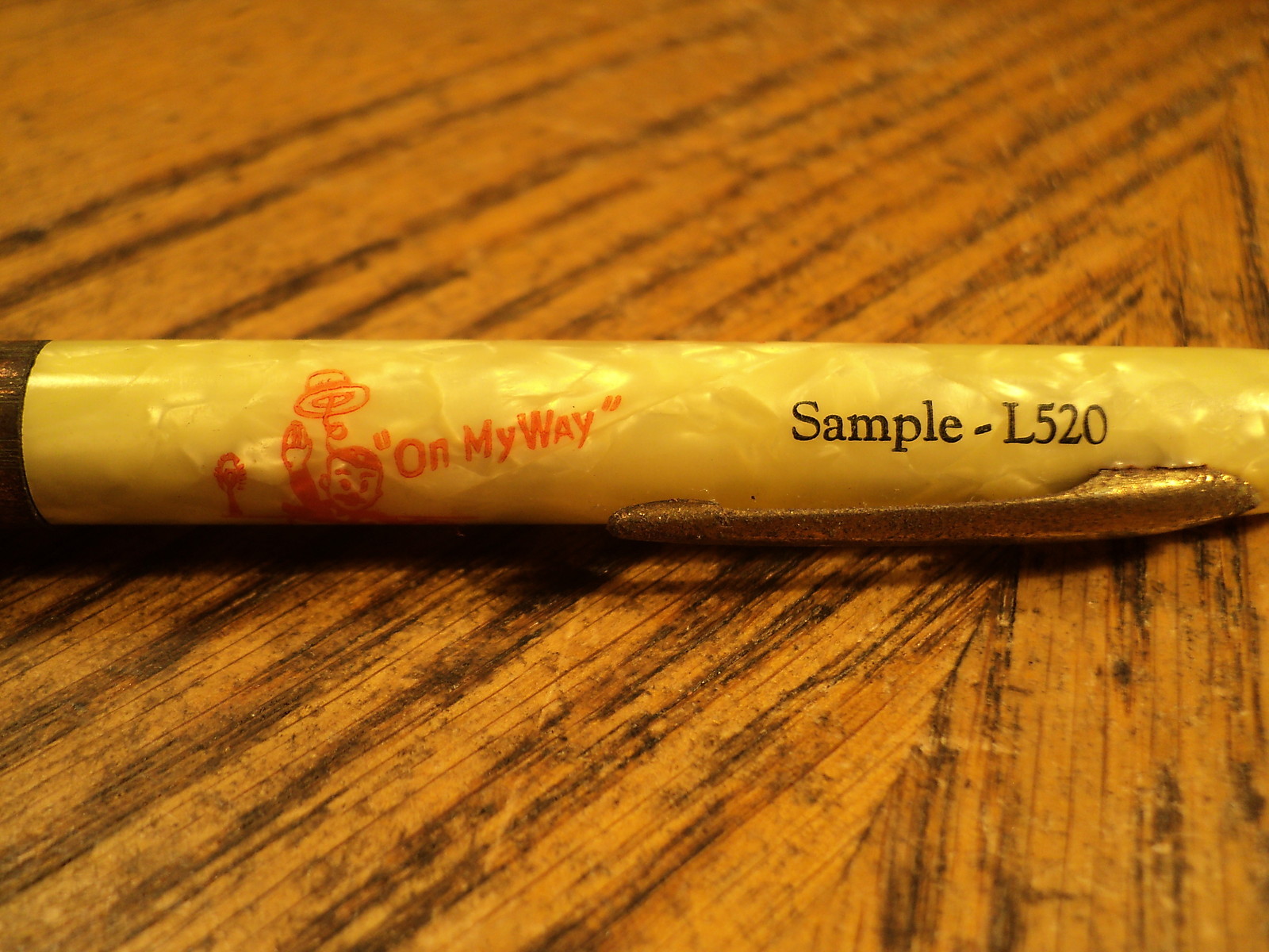 Vintage Sample – L520 Mechanical Pencil Hanover Furniture Co Westchester Calif