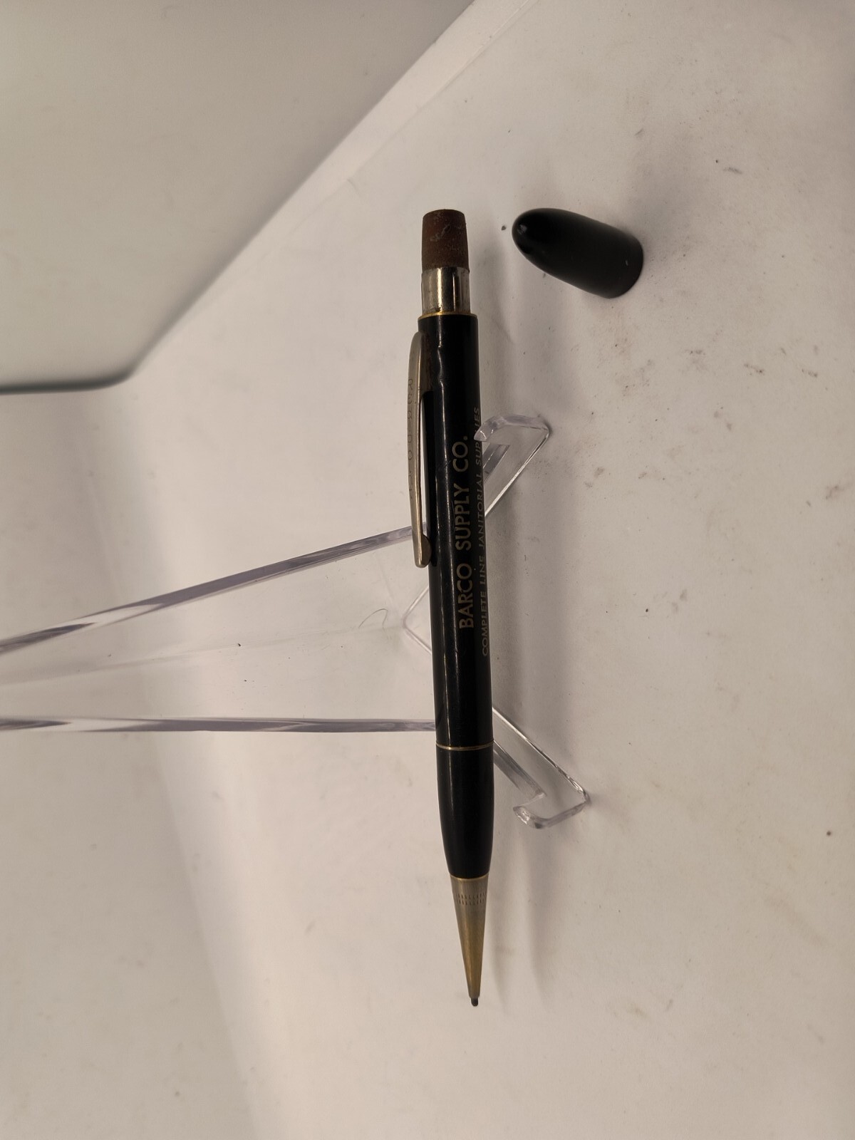 Vintage Redi-point Mechanical Pencil, Barco Supply Co., 1.8mm lead, Black.
