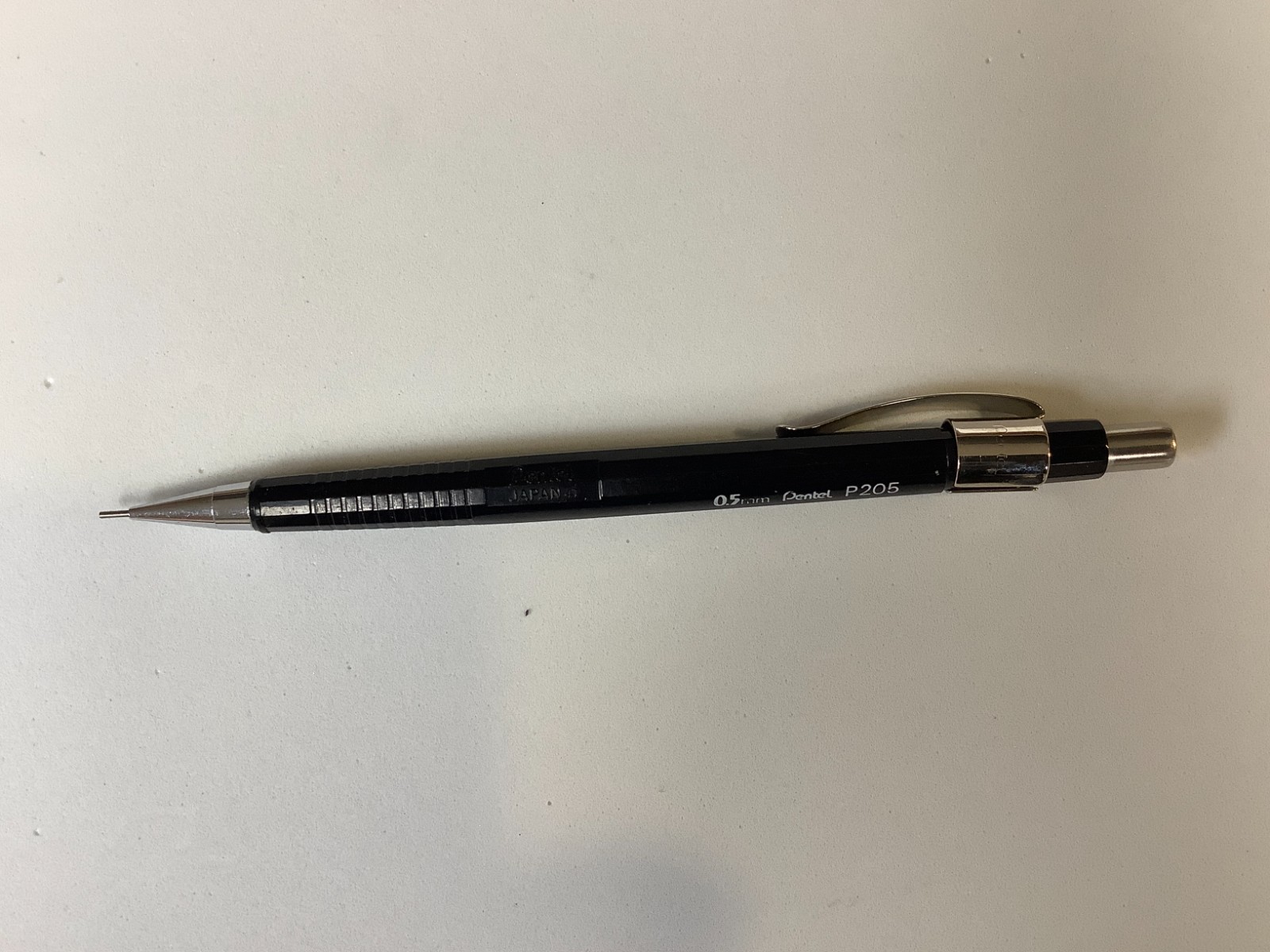 Pentel P205 Mechanical Pencil 0.5mm Black Japan Drafting Technical Writing