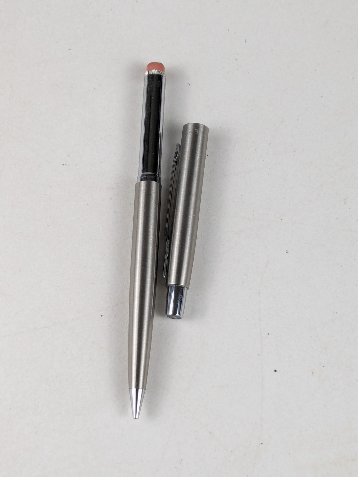 Vintage Parker Stainless Steel Mechanical Pencil Motorola – B17E