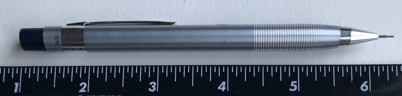 Vintage TOMBOW 500 Mechanical Pencil .5mm Lead Sticker NOS Precision Metal Japan